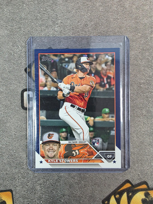 2023 Topps Kyle Stowers Blue series 1