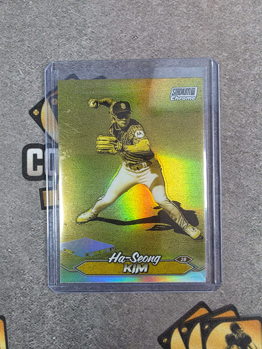 2024 Stadium Club Ha-Seong Kim Gold Minted Refractor