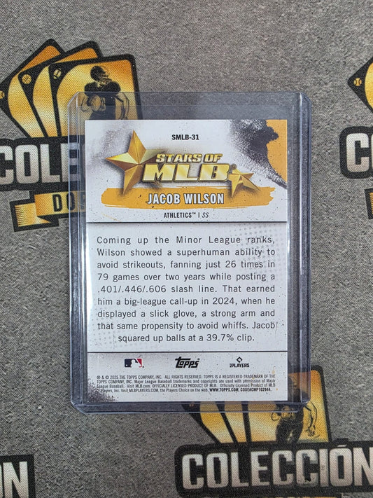 2025 Serie 1 Jacob Wilson Stars of the MLB