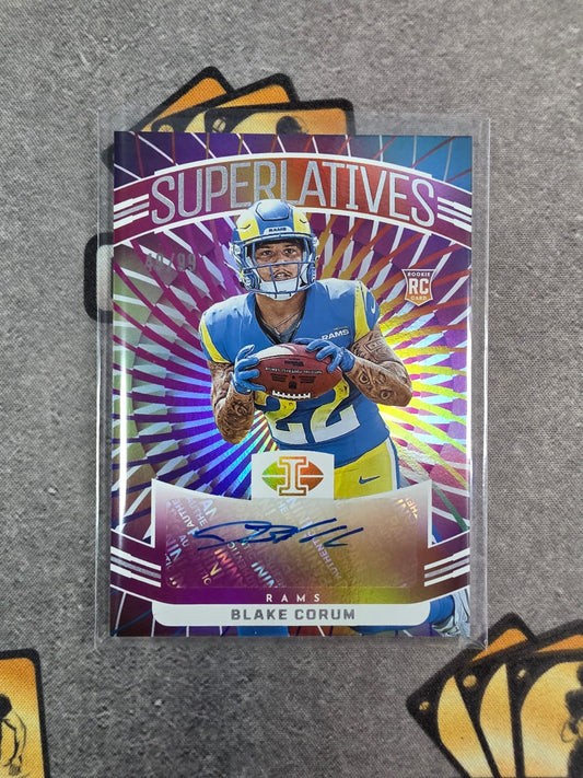 2024 Illusions Blake Corum Superlatives Auto /99