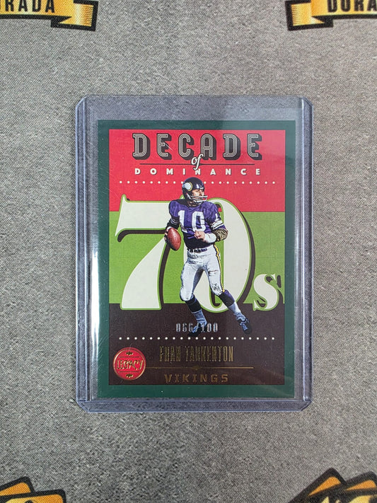 2023 Legacy Fran Tarkenton /100