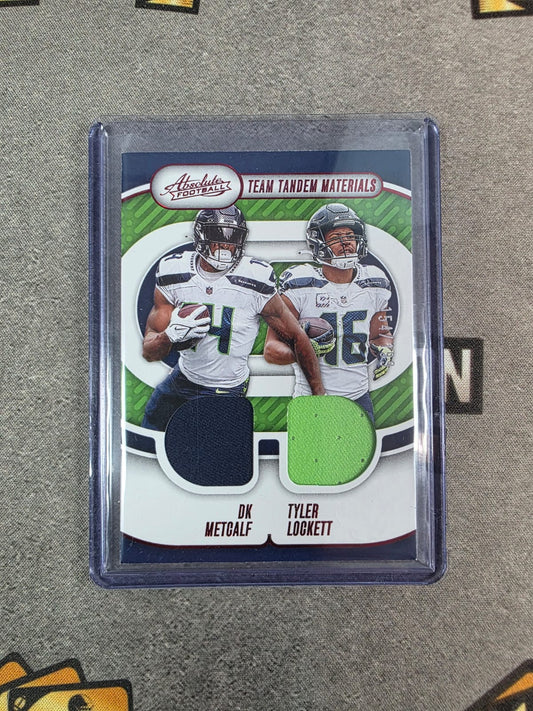 2024 Absolute DK Metkalf/Tyler Lockett Team Tandems Materials