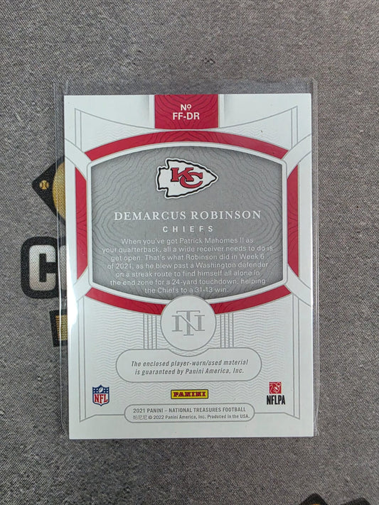 2021 National Treasures Demarcus Robinson Patch