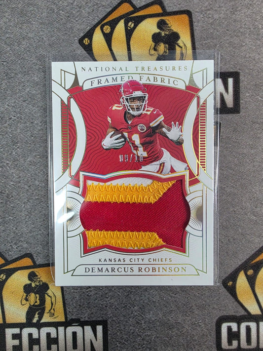 2021 National Treasures Demarcus Robinson Patch