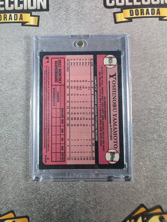 2024 Topps Chrome Update #89CU-5 Yoshinobu Yamamoto 35th Anniversary