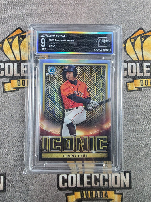 2023 Bowman Chrome Jeremy Peña Iconic Arena Club 9