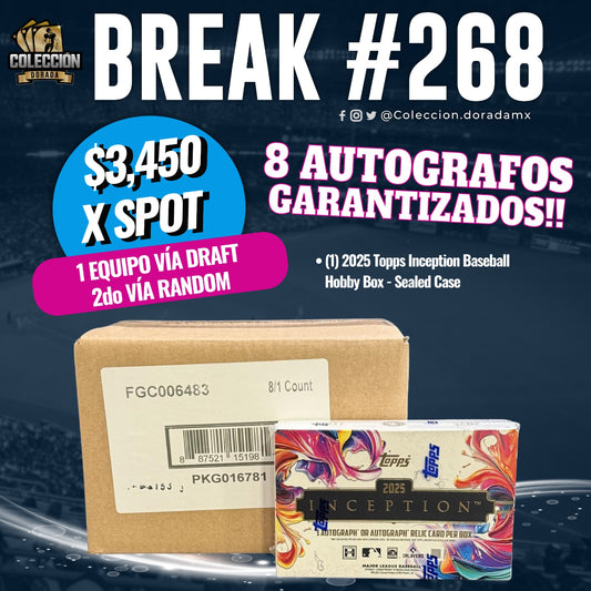 Break 268! Case Inception 2025