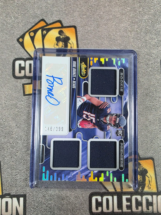2024 Panini Absolute Premiere Materials Rome Odunze /399 #RPM-ROE Auto RC RPA
