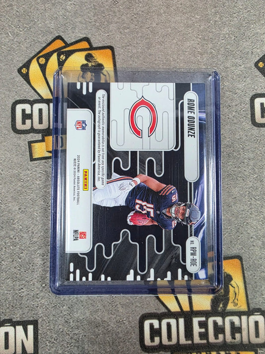 2024 Panini Absolute Premiere Materials Rome Odunze /399 #RPM-ROE Auto RC RPA