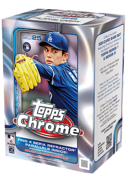 2025 Topps Chrome® Baseball - Value Box